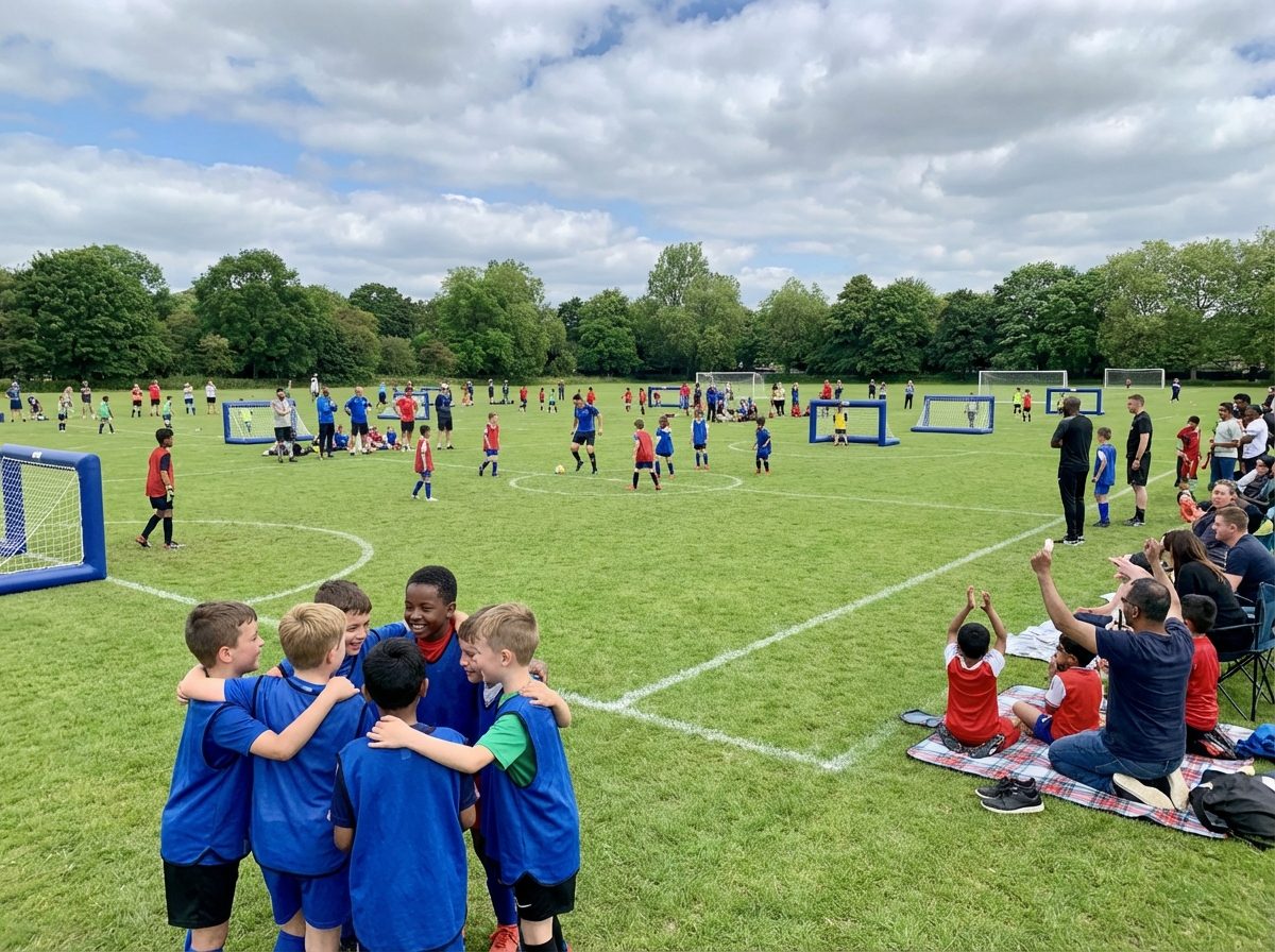 Left-back Oscar Niemi tackling an opponent